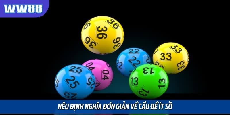Nêu định nghĩa đơn giản về cầu đề ít số