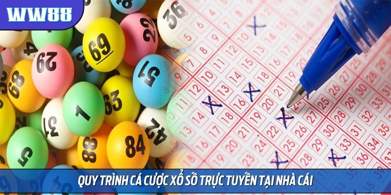 Quy trình cá cược xổ số trực tuyến tại nhà cái