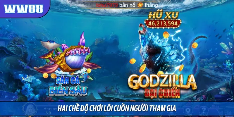 Bạn có thể thử thách chính mình qua hai chế độ