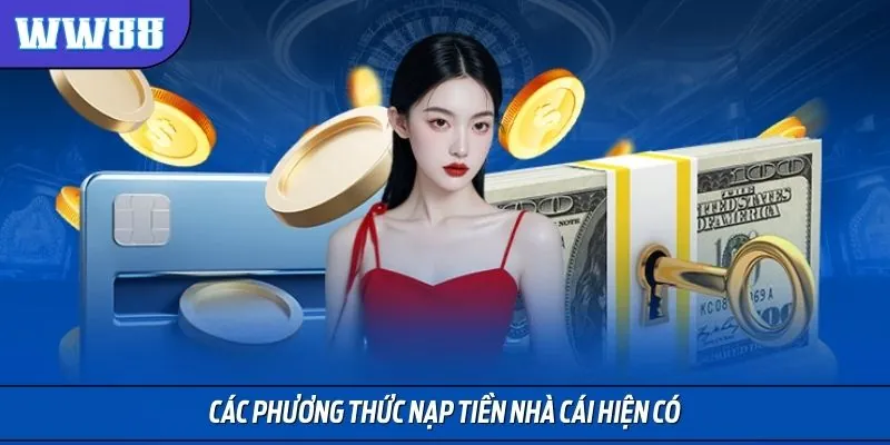 Phương thức nạp vốn được dùng nhiều nhất