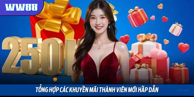 Điểm danh top khuyến mãi thành viên mới được săn đón