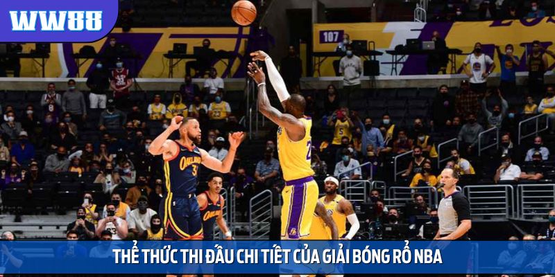 Thể thức thi đấu chi tiết của giải bóng rổ NBA