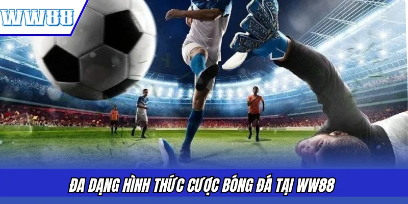 Đa dạng hình thức cược bóng đá tại WW88
