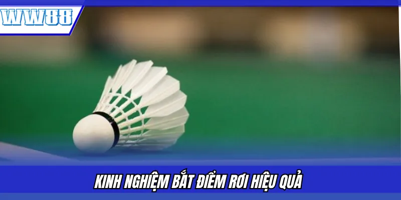 Kinh nghiệm bắt điểm rơi hiệu quả 