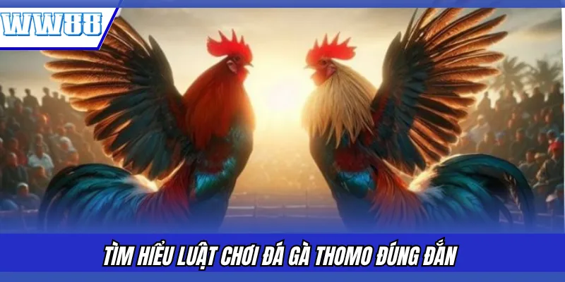 Tìm hiểu luật chơi đá gà Thomo đúng đắn